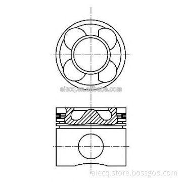Good quality manufactured Piston for MAN D20